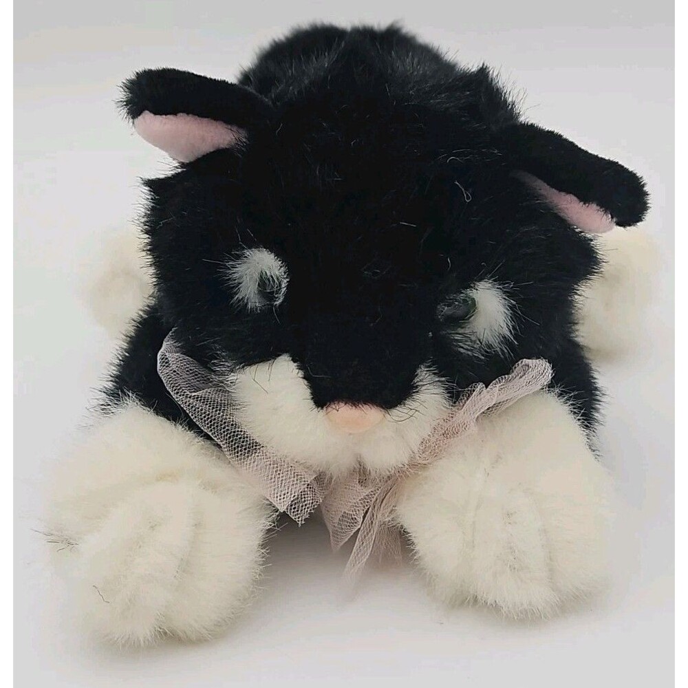 RARE Vtg Russ Berrie “Buttons” Cat Plush 12”